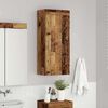 vidaXL Bathroom Wall Cabinet TULUM Old Wood 37 x 24.5 x 86 cm