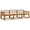 vidaXL Outdoor Sofa Set 3 pcs Natural Solid Acacia Wood