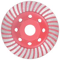 vidaXL Diamond Grinding Cup Wheel with Turbo 115 mm