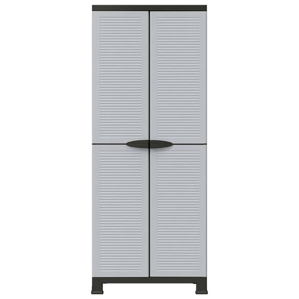 vidaXL Plastic Cabinet 68x39x171.5 cm