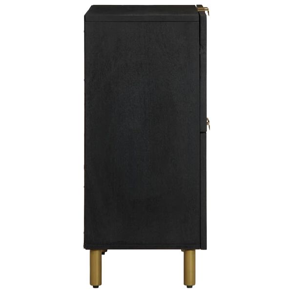 vidaXL Sideboard Black 60x33x75 cm Engineered Wood
