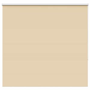 vidaXL Roller Blind Blackout Beige 160x150 cm Fabric Width 156.6 cm Polyester
