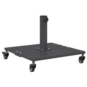 vidaXL Parasol Base 26.8 kg Dark Grey Square Adjustable