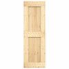 vidaXL Sliding Door with Hardware Set 70x210 cm Solid Wood Pine