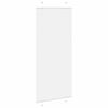 vidaXL Pleated Blind White 95x200 cm Fabric Width 94.4 cm Polyester
