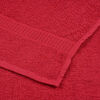 vidaXL Sauna Towels "FROGN" 10 pcs Red 80x200 cm 360 gsm