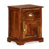vidaXL Bedside Cabinet 2 pcs 40x30x50 cm Solid Acacia Wood