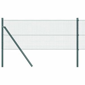 vidaXL Ground Fix Welded Wire Fence 10 x 0.6 m (W x H)