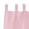 vidaXL Blackout Curtains with Rings 2 pcs Baby Pink 245 x 140 cm