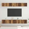 vidaXL TV Cabinet Set Wall-mounted 6 pcs Old Wood Engineered Wood