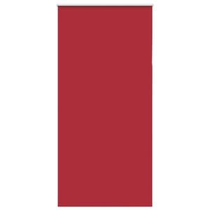 vidaXL Roller Blind Blackout Red 105x230 cm Fabric Width 100.7 cm Polyester