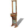 vidaXL Hall Mirror Solid Reclaimed Wood 47x23x180 cm