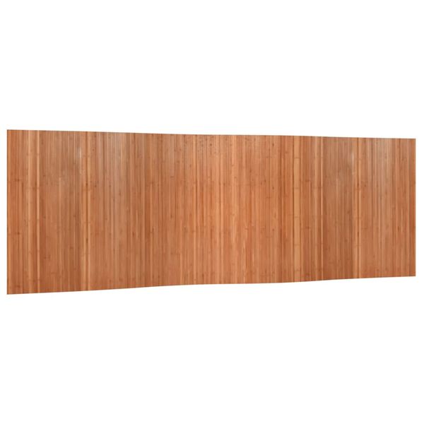 vidaXL Room Divider Brown 165x600 cm Bamboo
