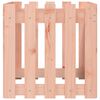 vidaXL Garden Planter with Fence Design 50x50x50 cm Solid Wood Douglas