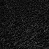 vidaXL High Pile Shaggy Rug Black 160x230 cm 50 mm