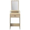 vidaXL Dressing Table Sonoma Oak 50 x 41 x 140 cm Engineered Wood