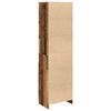 vidaXL Highboard Old Wood 50x35x180 cm Engineered Wood