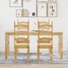vidaXL 5 Piece Dining Set Panama Solid Wood Pine