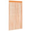 vidaXL String Curtains 2 pcs Orange 100x250 cm