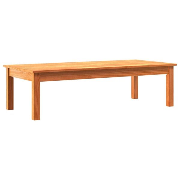 vidaXL Coffee Table Max Brown 110 x 50 x 30 cm Solid Pine Wood