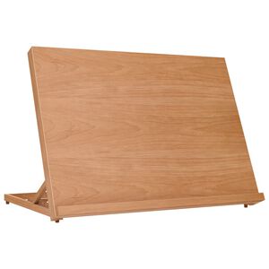 vidaXL Table Easel 65x48x7 cm Solid Beech Wood