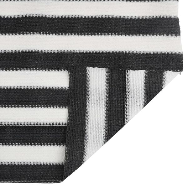 vidaXL Privacy Net Anthracite and White 1.8x25 m HDPE 75 g/m&sup2;