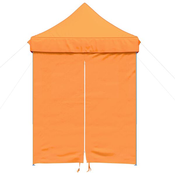 vidaXL Party Tent Folding Orange 200 x 200 x 306 cm Oxford Fabric