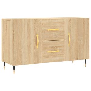 vidaXL Sideboard Sonoma Oak 100x36x60 cm Engineered Wood