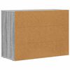 vidaXL Sideboard Grey Sonoma 80.5 x 35 x 59 cm Engineered Wood