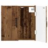 vidaXL Dartboard Cabinet HAARLEM Old Wood 52.5 x 10.5 x 53.5 cm