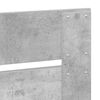 vidaXL Headboard with Headboard Concrete Grey 75 cm Engineered wood