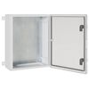 vidaXL Control Cabinet Grey 47 x 17.5 x 50 cm ABS Plastic
