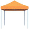 vidaXL Foldable Party Tent Pop-Up Orange 410x279x315 cm