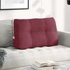 vidaXL Back Pillow Wine Red 80 x 24 x 50 cm Fabric