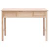 vidaXL Writing Desk Natural 110x45x76 cm Wood