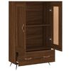 vidaXL Highboard Brown Oak 69.5x31x115 cm Engineered Wood