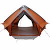 vidaXL Teepee Tent with Roof Grey and Orange 431 x 366 x 185 cm