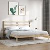 vidaXL Bed Frame without Mattress 200x200 cm Solid Wood Pine