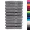 vidaXL Premium Towels "SOLUND" 10 pcs Grey 100x200 cm 600 gsm