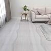 vidaXL Flooring Planks 55 pcs Light Grey 5.11 m&sup2; PVC