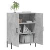 vidaXL Sideboard Concrete Grey 69.5x34x90 cm Engineered Wood