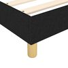 vidaXL Box Spring Bed Frame Black Super King Fabric (UK/IE/FI/NO only)