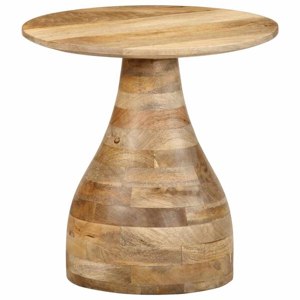 vidaXL Side Table &Oslash;40x40 cm Solid Wood Mango