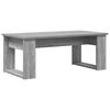 vidaXL Coffee Table Set 2 pcs Grey Sonoma Engineered Wood