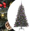 vidaXL Artificial Christmas Tree with 150 LEDs with Stand Green 150 cm