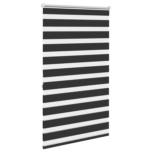vidaXL Zebra blind 100.9x175 cm Fabric Width 96.7 cm black