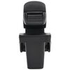 vidaXL Car Armrest Black 16x30x(40-50) cm ABS