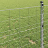 vidaXL Euro Fence Silver 1.5 x 10 m Hot dip galvanized iron