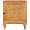 vidaXL Bedside Cabinet Light Brown 40 x 33 x 46 cm Solid Acacia wood