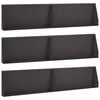 vidaXL Retaining Wall 6 pcs 100 x 12 x 40 cm Steel Black